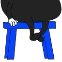 🦵 emoji @themohitjiwnani's TeleBot Vol.1 (Animated) Telegram sticker 20 of 50