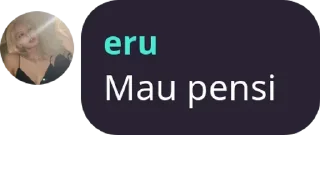 😔 emoji Eru sakit hati Telegram sticker 6 of 22