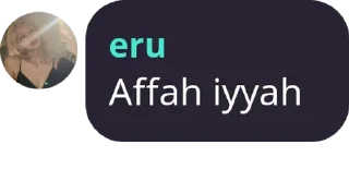 Sticker from Eru sakit hati