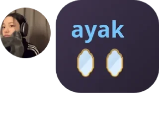 Sticker from ayAk 2022-25