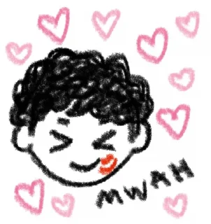 Sticker from my only loveee, rio.