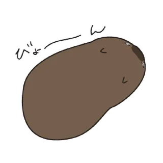⭐ emoji ウォンちゃん！かわいいウォンバット〜日常 @moe_sticker_bot Telegram sticker 23 of 32