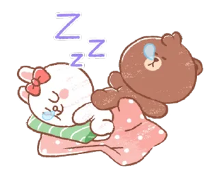 ⭐ emoji MINI BROWN & FRIENDS @deazzle @cremium Telegram sticker 24 of 24