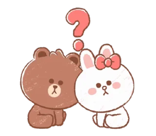 ⭐ emoji MINI BROWN & FRIENDS @deazzle @cremium Telegram sticker 19 of 24