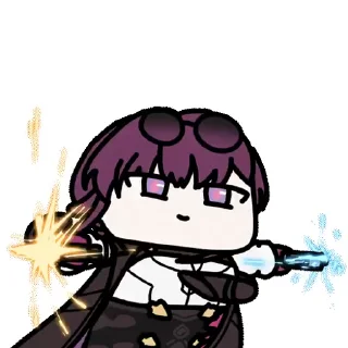 🔫 emoji тσωα-ѕαмαs video kang pack 1 Telegram sticker 6 of 79