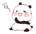 Sticker from Yururin Panda 3 & 4