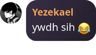 Sticker from yeze y nya ywdh sih