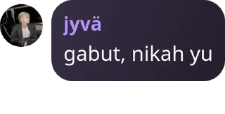Sticker from punya bidadari