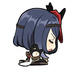 🙅 emoji 原神 スタンプ パイモンの絵シリーズ Vol.9 @deazzle Telegram sticker 11 of 16