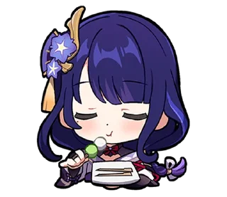🍡 emoji 原神 スタンプ パイモンの絵シリーズ Vol.9 @deazzle Telegram sticker 3 of 16