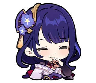 🤭 emoji 原神 スタンプ パイモンの絵シリーズ Vol.9 @deazzle Telegram sticker 1 of 16