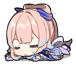 😮‍💨 emoji 原神 スタンプ パイモンの絵シリーズ Vol.9 @deazzle Telegram sticker 5 of 16