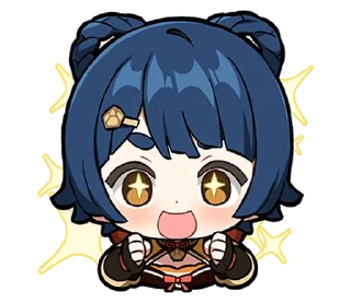 🤩 emoji 原神 スタンプ パイモンの絵シリーズ Vol.9 @deazzle Telegram sticker 15 of 16