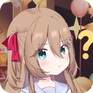 ❓ emoji 智乃酱自用贴纸包@official_pvzfusion Telegram sticker 18 of 55