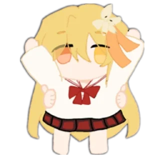 🤲 emoji 智乃酱自用贴纸包@official_pvzfusion Telegram sticker 13 of 55