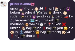 💅 emoji toriq 2 bln Telegram sticker 19 of 93