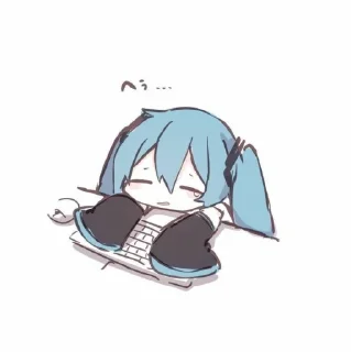 Sticker from Miku popipo by yoonie