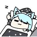 😴 emoji Kiras animated kang pack Telegram sticker 22 of 36