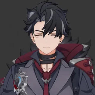 ☺️ emoji wriothesley by @mikkesr Telegram sticker 13 of 103