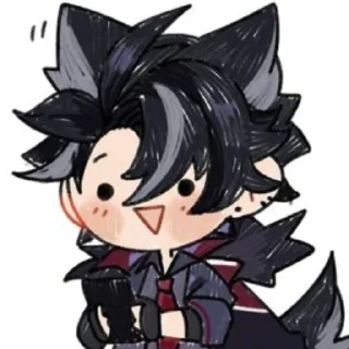 😃 emoji wriothesley by @mikkesr Telegram sticker 1 of 103