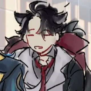 😄 emoji wriothesley by @mikkesr Telegram sticker 8 of 103