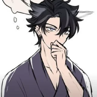 😳 emoji wriothesley by @mikkesr Telegram sticker 7 of 103