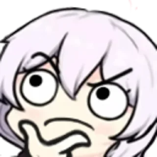 🤔 emoji Kirin's Pack Telegram sticker 14 of 120