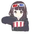 🍿 emoji 亗ㅤTᥱ֟፝ssㅤ࿐⁩s video kang pack Telegram sticker 10 of 10