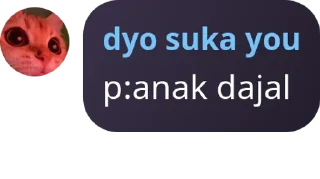 Sticker from anjay slebew