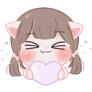 🤍 emoji 소중한 ⸻ @stikie's  ౨ৎ  @pacii Telegram sticker 24 of 40