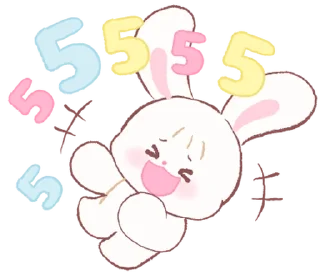 💬 emoji ৎ 미𐚱 @mwllky ୫ @stuffwie ₍ᐢᐢ₎  ྀི Telegram sticker 22 of 40