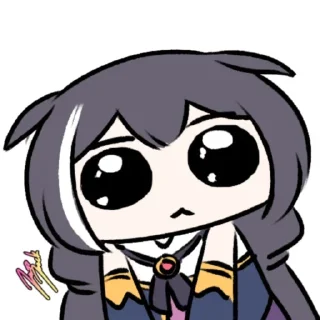 Sticker from 𝙲𝙻𝙰𝚂𝚂𝙸𝙴|愛's sticker pack (@Shinobu_robot)