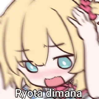 🤔 emoji kanzaki imut Telegram sticker 4 of 49