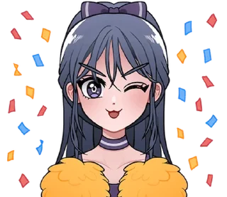 😉 emoji ᯤ @MaximXStickers Telegram sticker 17 of 20