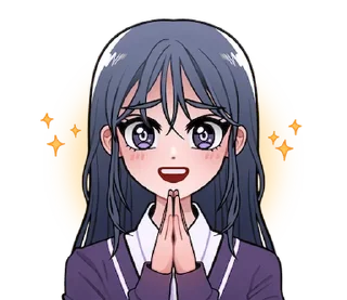 🙏 emoji ᯤ @MaximXStickers Telegram sticker 8 of 20