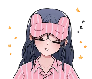 😴 emoji ᯤ @MaximXStickers Telegram sticker 16 of 20