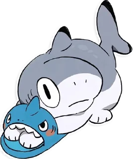 Sticker from shark!!
