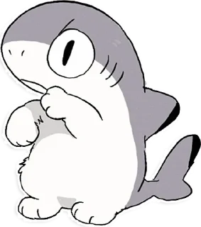 Sticker from shark!!