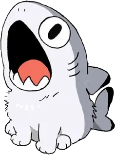 Sticker from shark!!