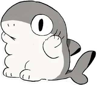 Sticker from shark!!