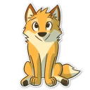 🐶 emoji Ley DingoFox Telegram sticker 11 of 87