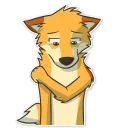 😢 emoji Ley DingoFox Telegram sticker 12 of 87