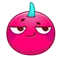 😏 emoji ᯤ @MaximXStickers Telegram sticker 21 of 50