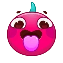 😛 emoji ᯤ @MaximXStickers Telegram sticker 15 of 50