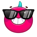 😎 emoji ᯤ @MaximXStickers Telegram sticker 18 of 50