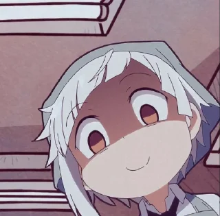 ⛓ emoji @animecuteth Bungou Stray Dogs Wan Telegram sticker 22 of 24