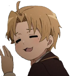 😊 emoji Mushoku Tensei @Y2Lab Telegram sticker 19 of 110