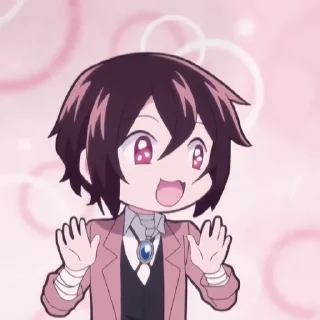 ⛓ emoji @animecuteth Bungou Stray Dogs Wan Telegram sticker 7 of 24