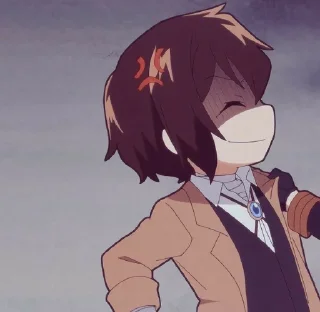 ⛓ emoji @animecuteth Bungou Stray Dogs Wan Telegram sticker 11 of 24