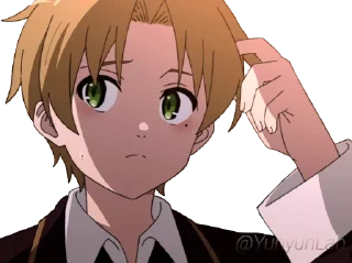 🤔 emoji Mushoku Tensei @Y2Lab Telegram sticker 5 of 110